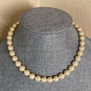 High End Princess Pearls (Vintage) with Sterling Clasp